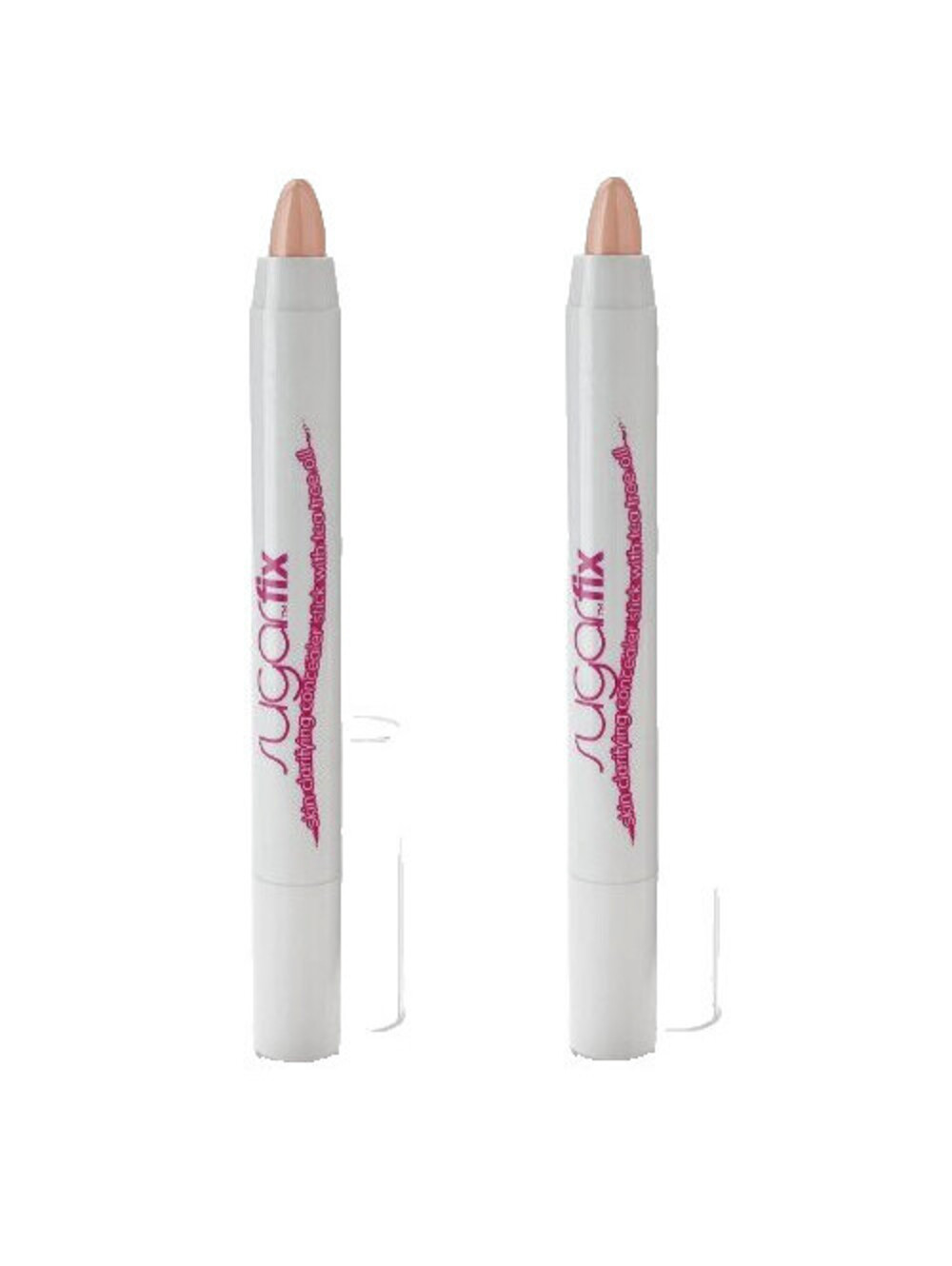 2-Pack New SUGAR FIX Skin Clarifying Concealer Stick Tree Tea Oil LIGHT (Boxed)